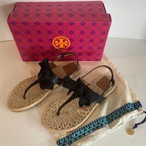 BNIB Tory Burch Penny Flat Thong Sandal